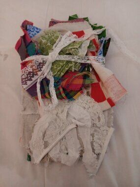 SCRAPS OF FABRIC
